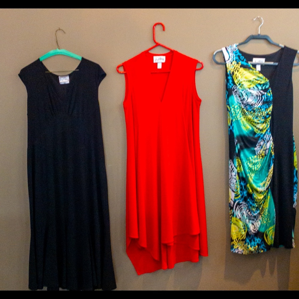 Bundle of 3 Women size 10 Joseph Ribkoff dresses